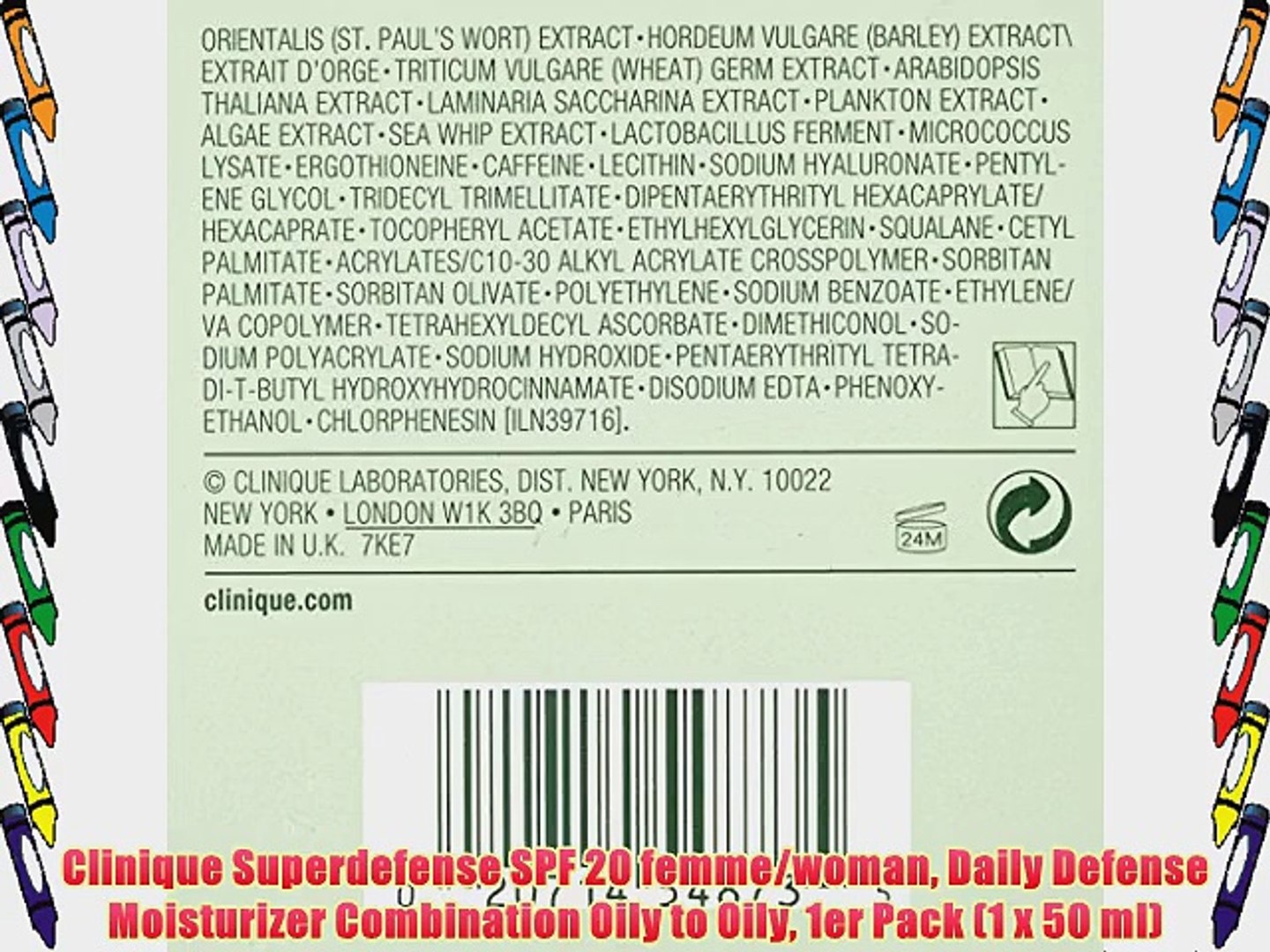 clinique superdefense moisturizer spf 20