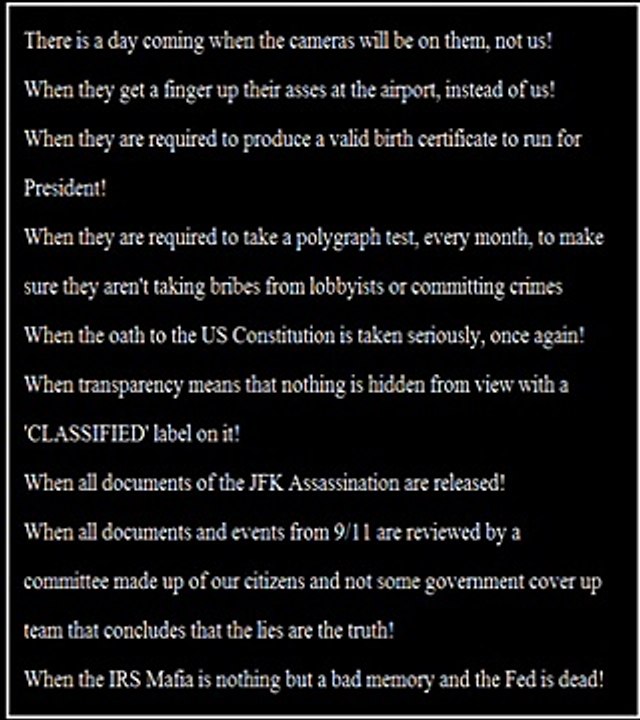 There is a Day Coming!