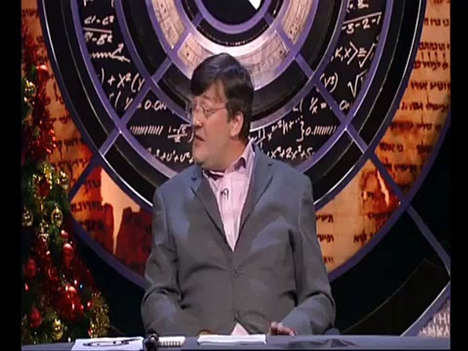 Q.I - Phill Jupitus' impersonation of Stephen Fry