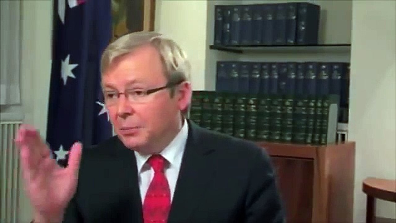 Kevin Rudd Swearing Kevin Rudd is a Happy Little Vegemite