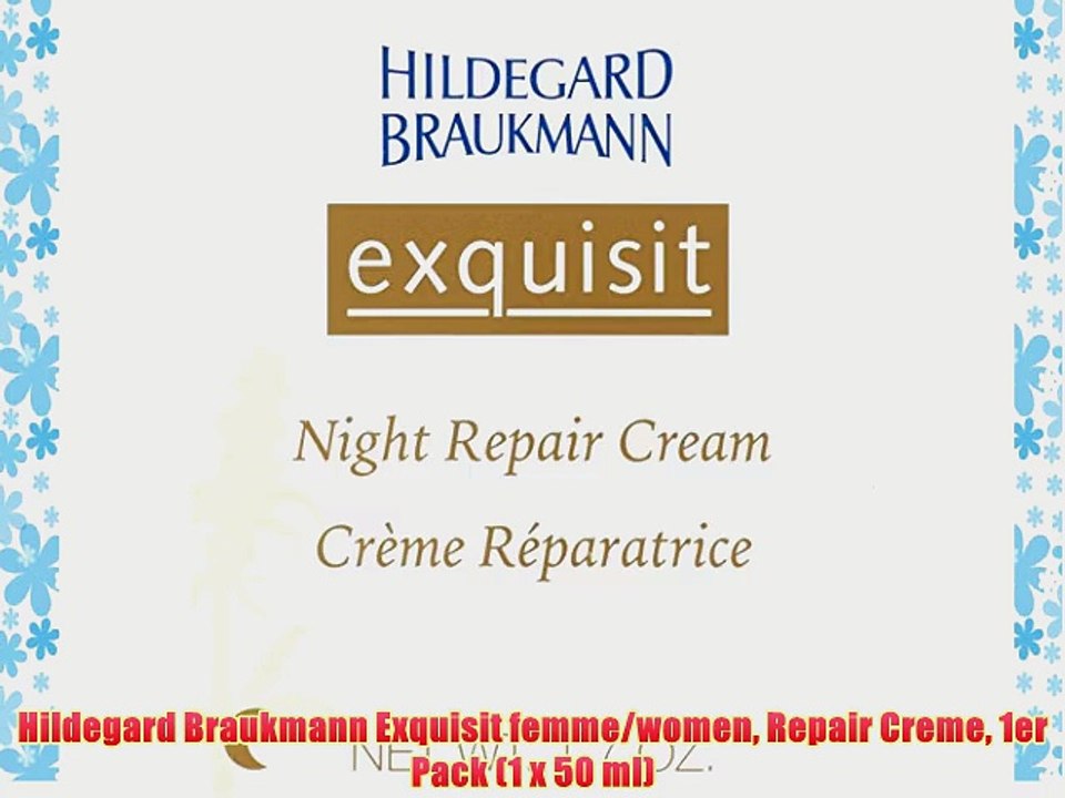 Hildegard Braukmann Exquisit femme/women Repair Creme 1er Pack (1 x 50 ml)