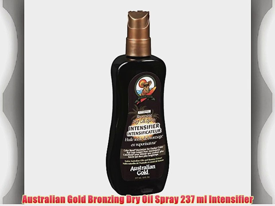 Australian Gold Bronzing Dry Oil Spray 237 ml Intensifier