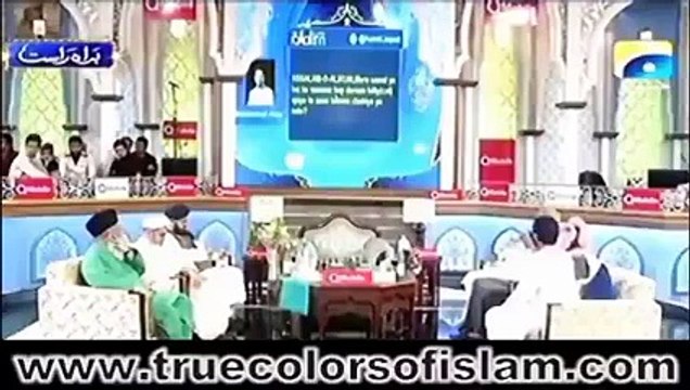 Hazrat Adam ko nafarman/disobedient kehnay per syed Muzaffar Hussain shah sahb k jawab/reply