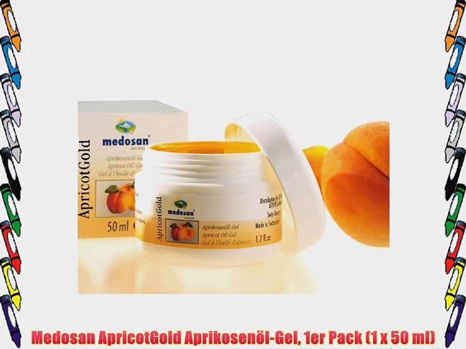 Medosan ApricotGold Aprikosen?l-Gel 1er Pack (1 x 50 ml)