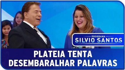 Plateia tenta desembaralhar palavras