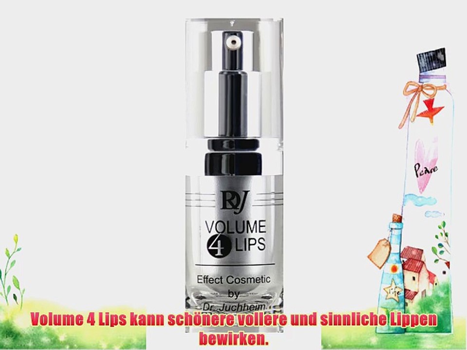 Dr. Juchheim Cosmetics Volume 4 Lips 1er Pack (1 x 15 g)