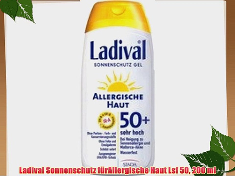 Ladival Sonnenschutz f?rAllergische Haut Lsf 50 200 ml