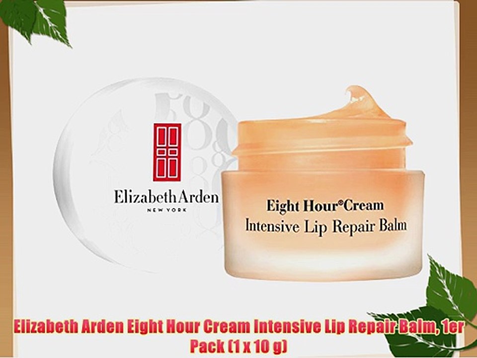 Elizabeth Arden Eight Hour Cream Intensive Lip Repair Balm 1er Pack (1 x 10 g)