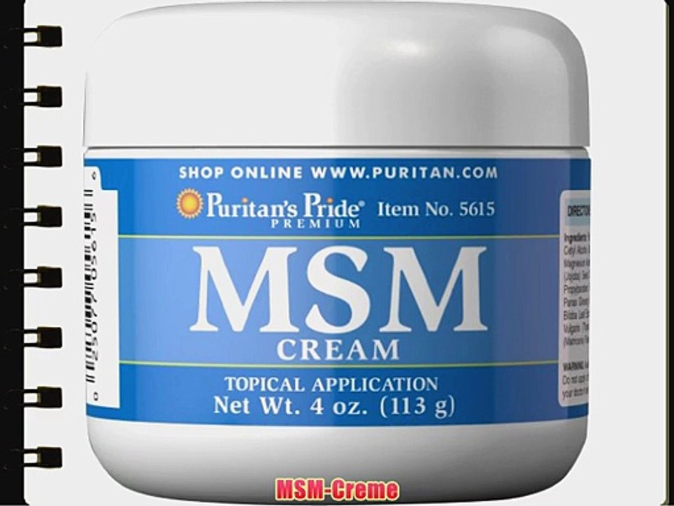 MSM-Creme