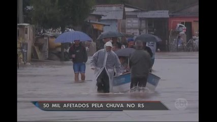 RS: Mais de 20 municípios estão em situação de emergência