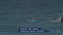 Surfista é atacado por tubarão durante campeonato