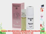Rosense 100% Naturreines pures Rosen?l Pure Rose Oil - Rosa Damascena 1er Pack (1 x 1 ml)