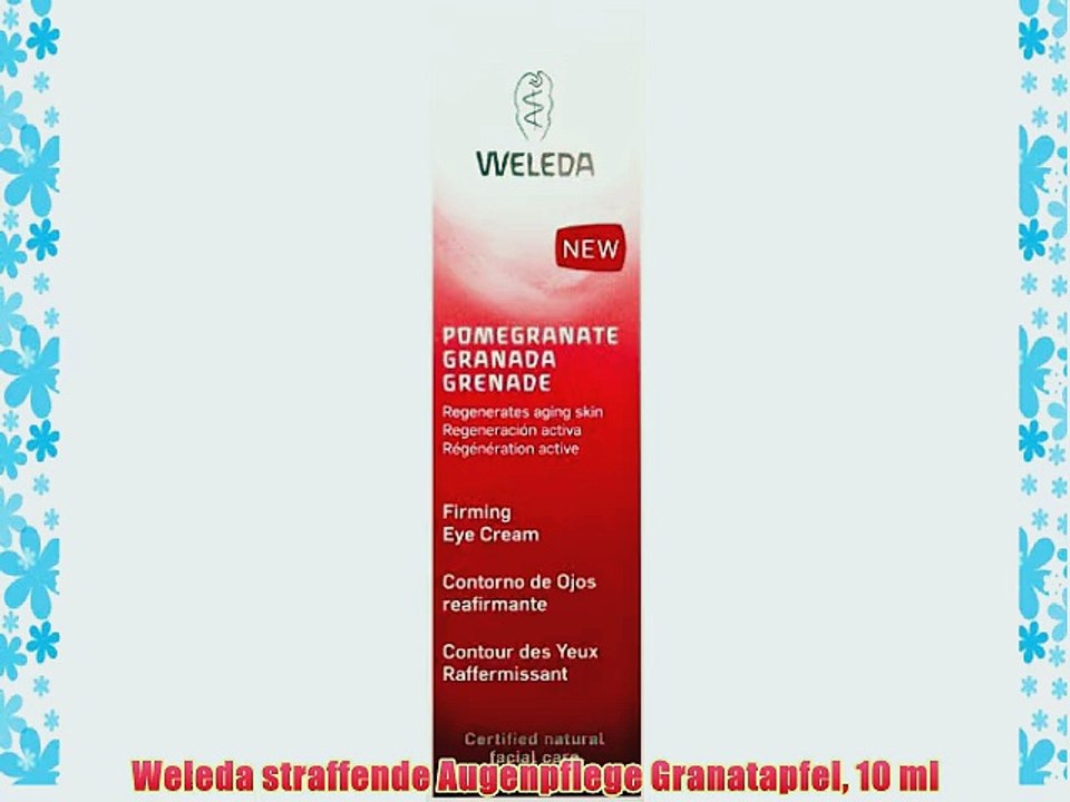 Weleda straffende Augenpflege Granatapfel 10 ml
