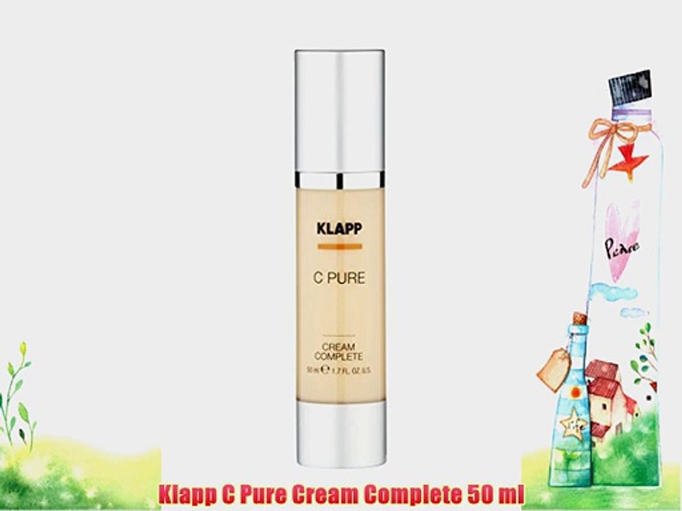 Klapp C Pure Cream Complete 50 ml