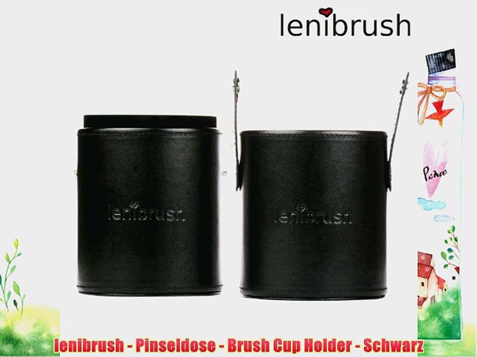 lenibrush - Pinseldose - Brush Cup Holder - Schwarz