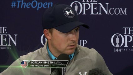 British Open - Spieth : "Ça ne va pas faire trop mal"