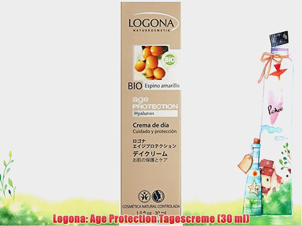 Logona: Age Protection Tagescreme (30 ml)