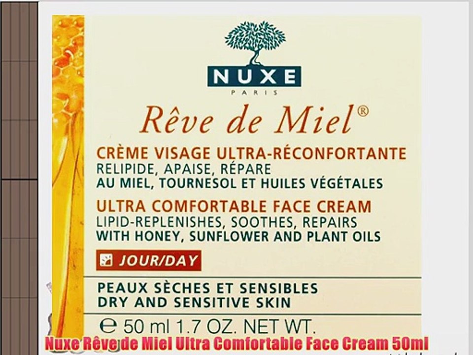 Nuxe R?ve de Miel Ultra Comfortable Face Cream 50ml