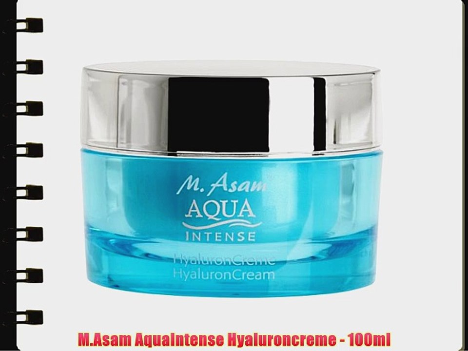 M.Asam AquaIntense Hyaluroncreme - 100ml