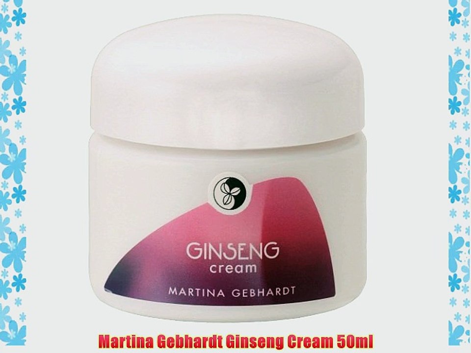 Martina Gebhardt Ginseng Cream 50ml