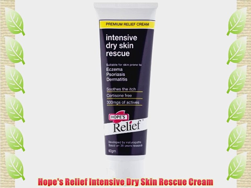 Hope's Relief Intensive Dry Skin Rescue Cream