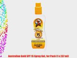 Australian Gold SPF 15 Spray Gel 1er Pack (1 x 237 ml)