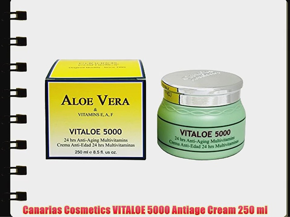 Canarias Cosmetics VITALOE 5000 Antiage Cream 250 ml