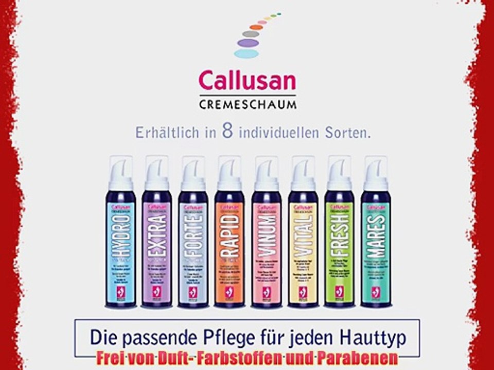 Callusan Cremeschaum Extra 1er Pack (1 x 300 ml)