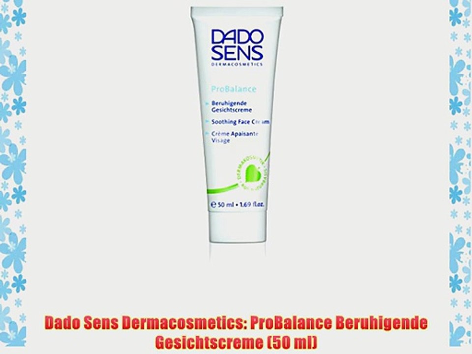 Dado Sens Dermacosmetics: ProBalance Beruhigende Gesichtscreme (50 ml)