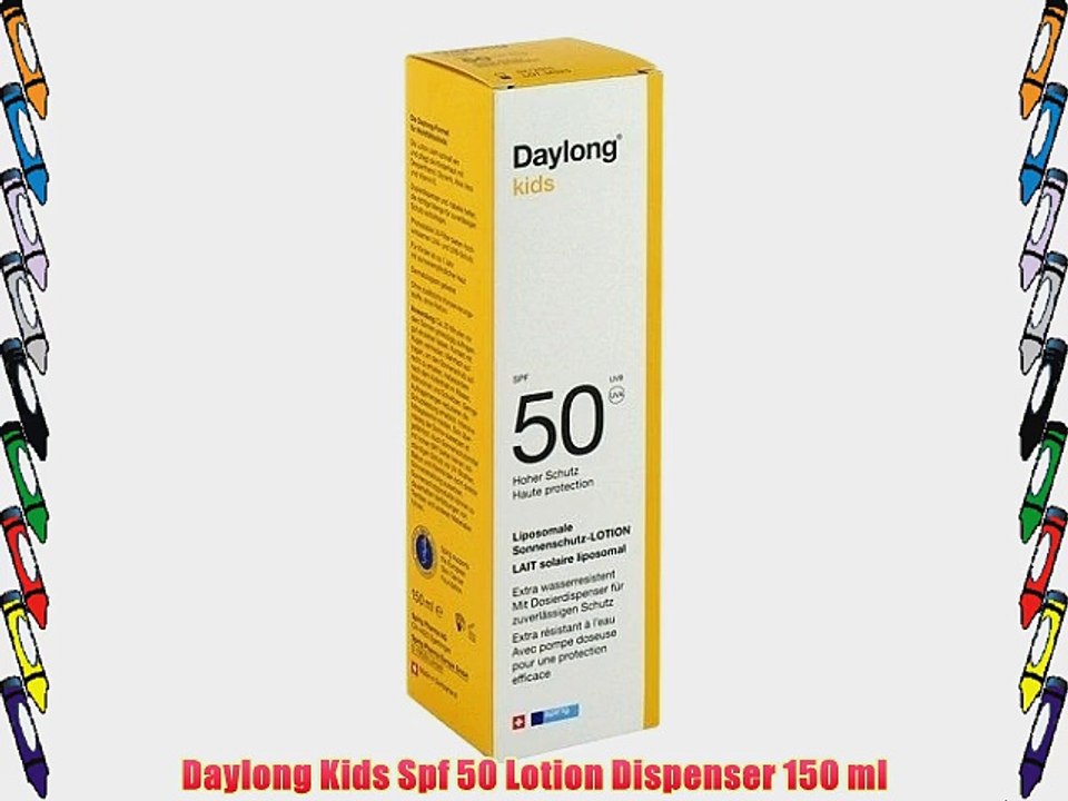 Daylong Kids Spf 50 Lotion Dispenser 150 ml