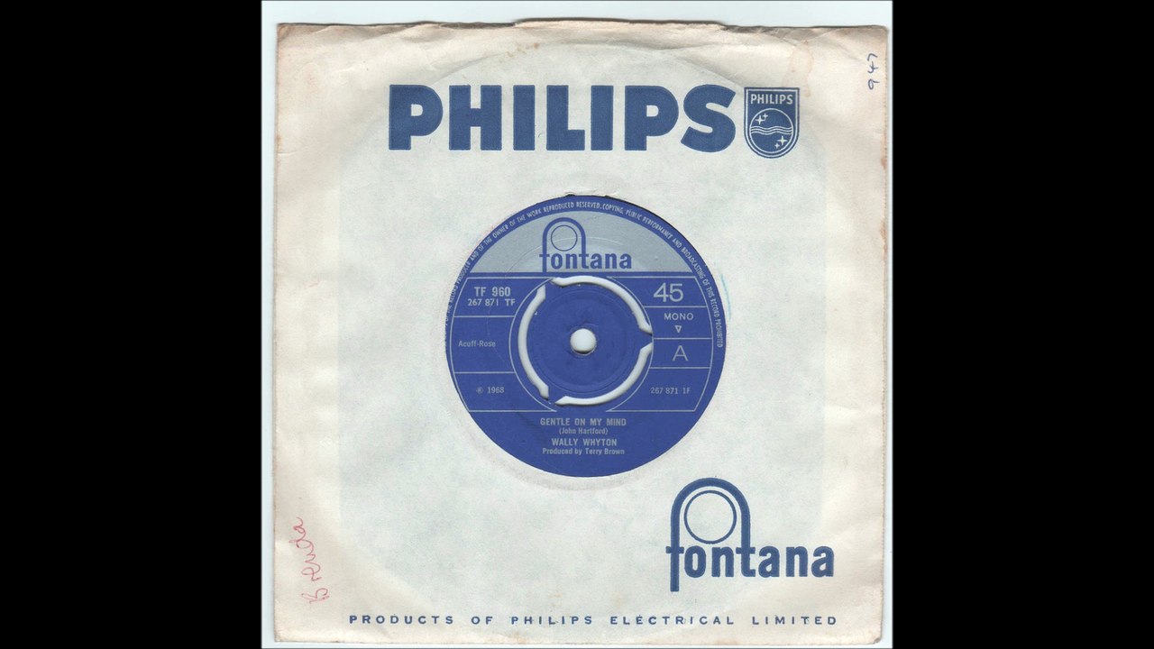 Wally Whyton - Gentle on my Mind - 1968
