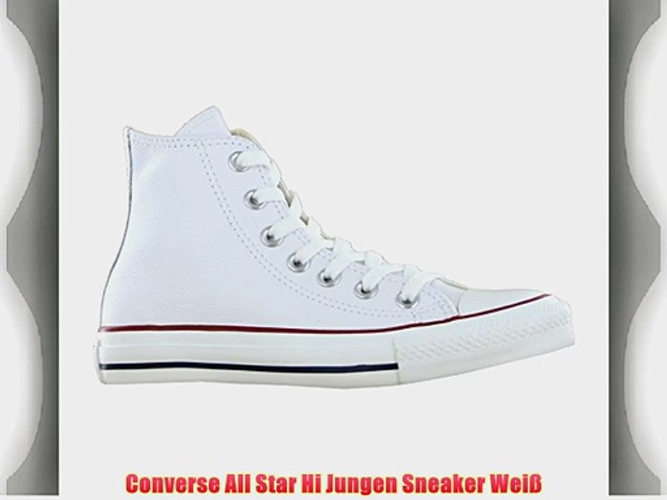 Converse All Star Hi Jungen Sneaker Wei?