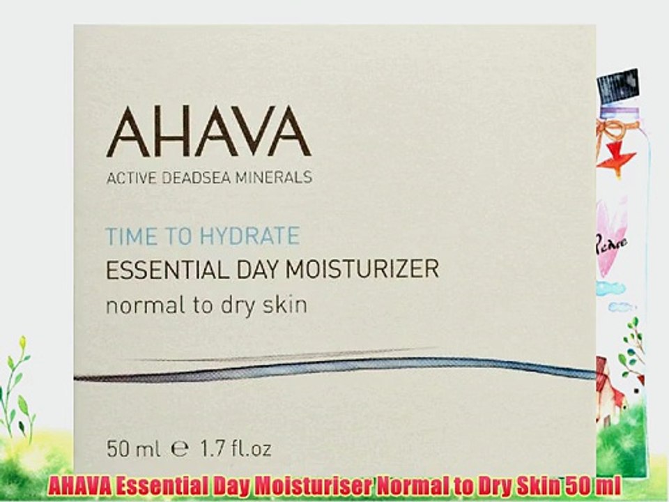 AHAVA Essential Day Moisturiser Normal to Dry Skin 50 ml