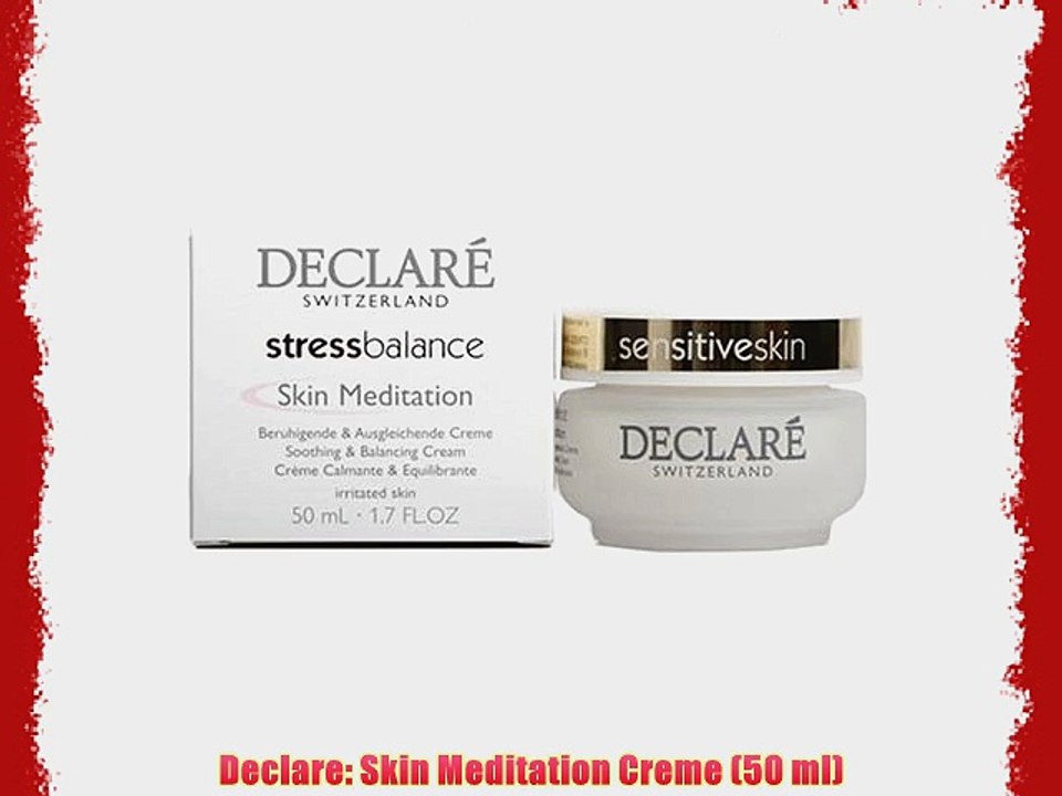 Declare: Skin Meditation Creme (50 ml)