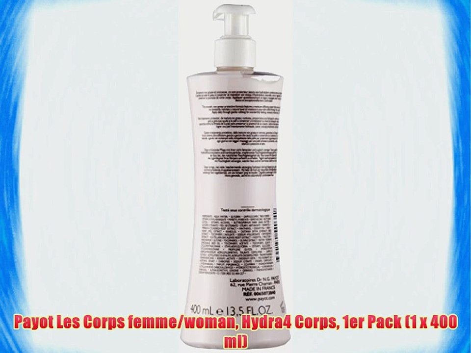 Payot Les Corps femme/woman Hydra4 Corps 1er Pack (1 x 400 ml)