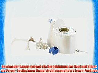 newgen medicals Gesichtssauna mit Aktiv-Steamer