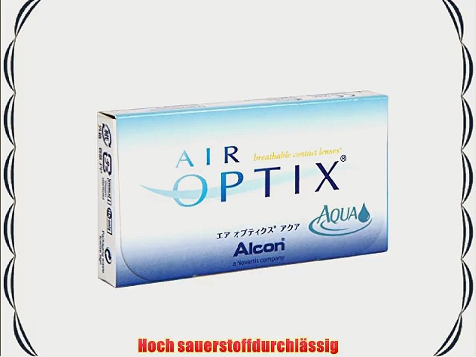 Air Optix Aqua Monatslinsen weich 6 St?ck / BC 8.6 mm / DIA 14.2 / -200 Dioptrien