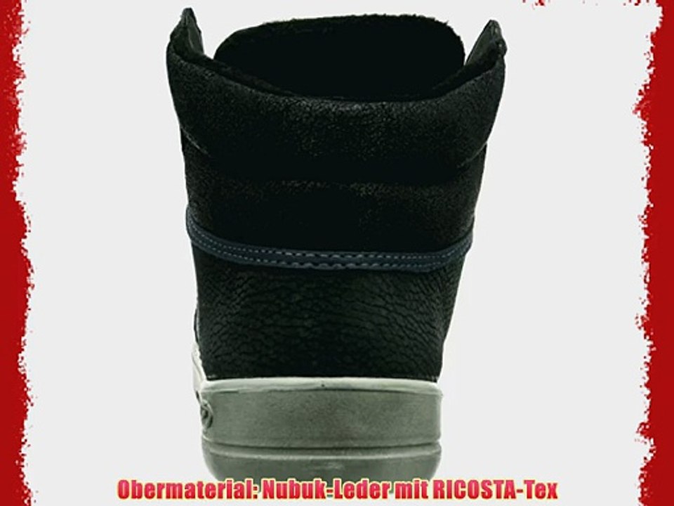 Ricosta Beyon Jungen Hohe Sneakers Grau (asphalt 480) 37 EU (4 Kinder UK)