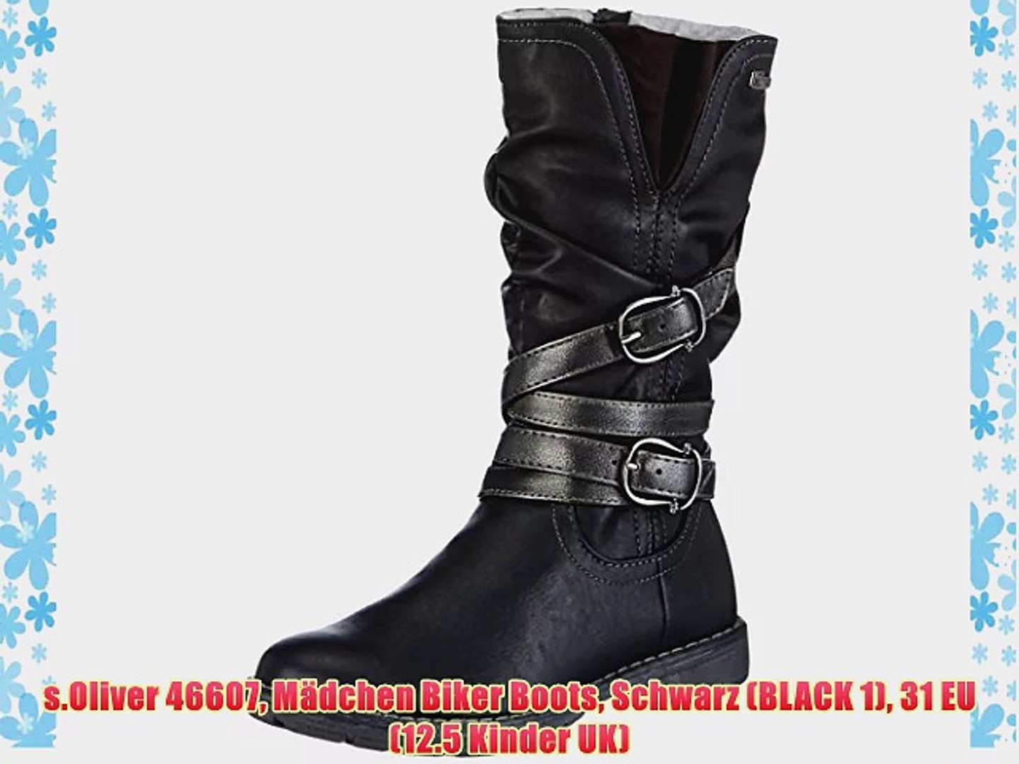 Superfit Heel 10017900 M?dchen Biker Boots Schwarz (Schwarz 00) EU 36 Superfit Heel 10017900 M?dchen Biker Boots Schwarz (Schwarz 00) EU 36
