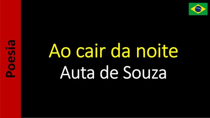 Auta de Souza - Ao cair da noite