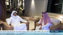 سمو الأمير يستقبل ولي ولي العهد السعودي