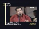 CHAVEZ ASUSTADO DE PERDER PODER EN ELECCIONES NOV.2008