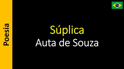 Auta de Souza - Súplica