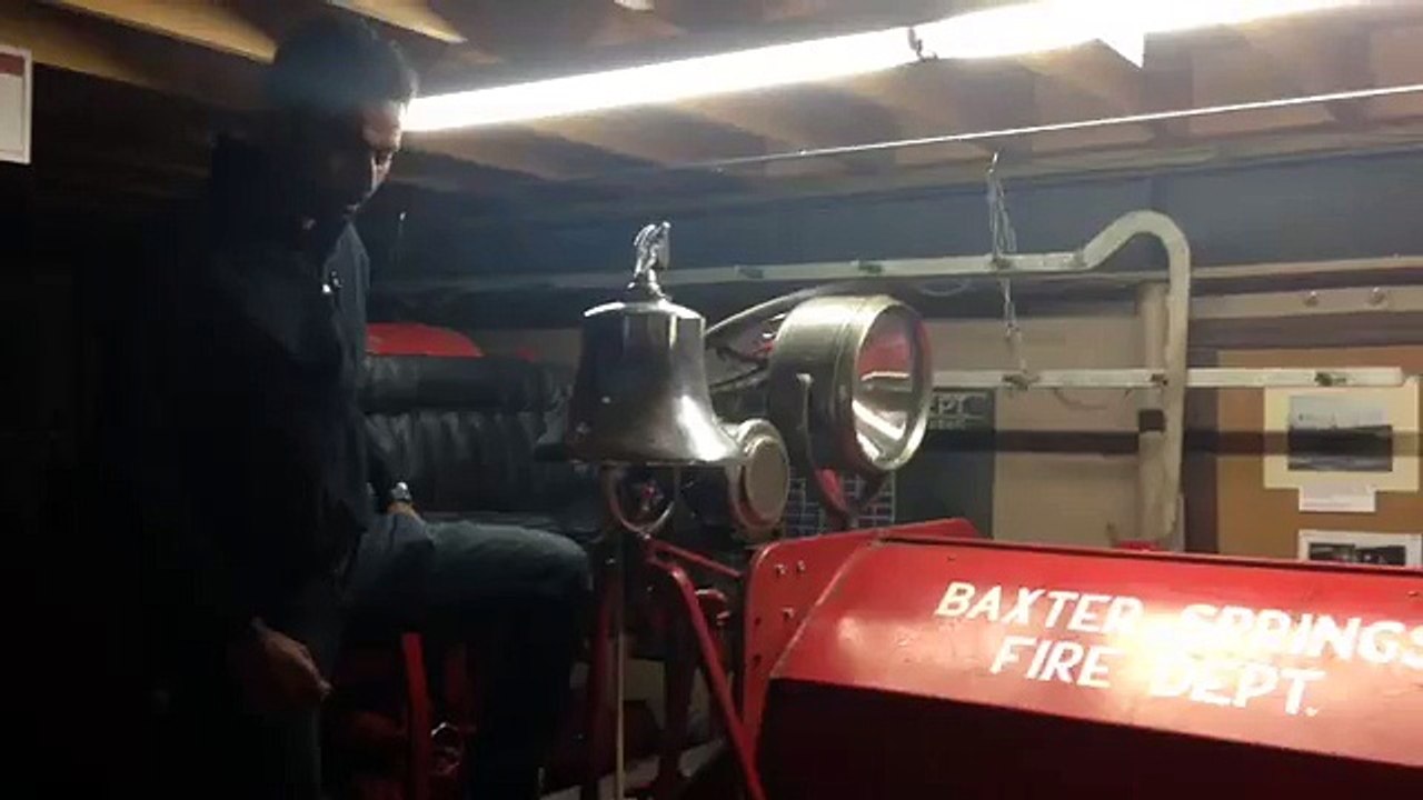 Fire Fighter in Baxter Springs Heritage Center and Museum