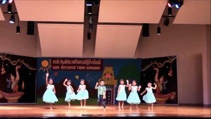 Kutties Chutties Dance - San Antonio Tamil Sangam 2015 - Tamil New Year event