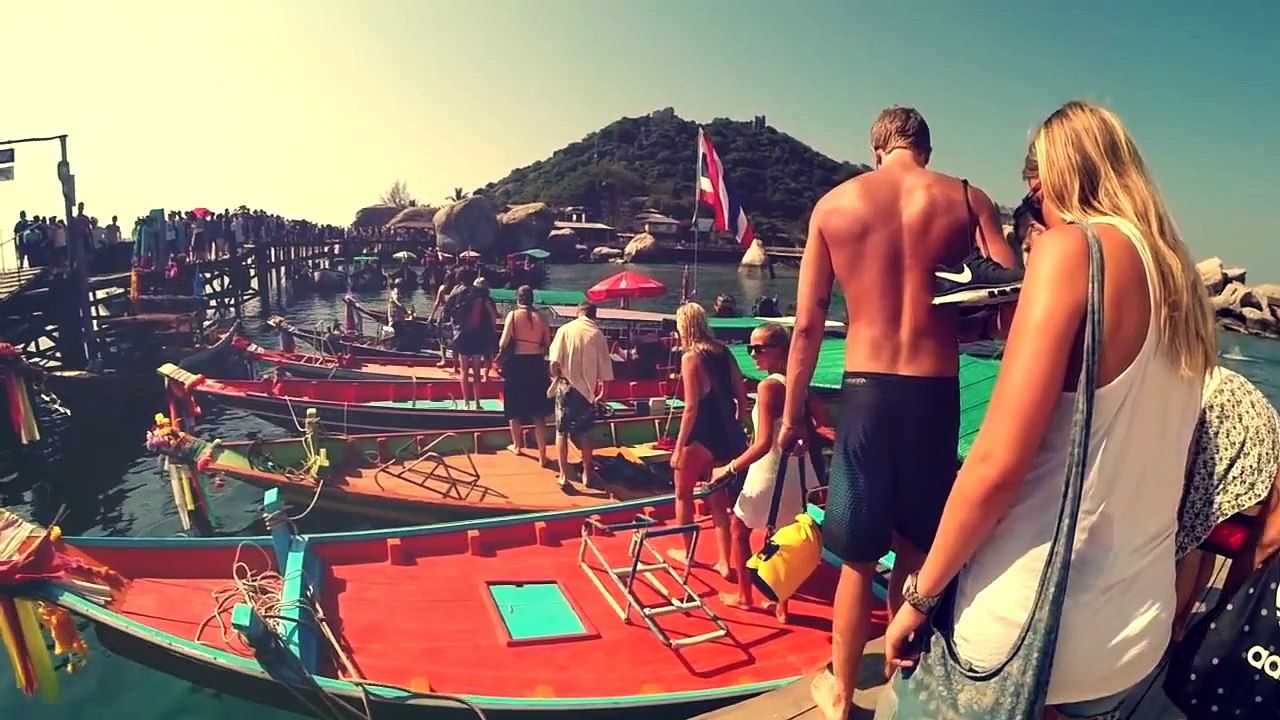 Thailand backpacking 2014 - GoPro HD hero 3+ and Canon 600d [HD]