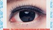 Matlens - Pro Trend Farbige Kontaktlinsen mit St?rke Black schwarz Big Eyes Circle Linsen WPM-500