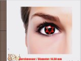 Linsenfinder Sharingan Kontaktlinsen 'Ewiges Mangekyou'   Beh?lter   Kombil?sung rot rote farbige