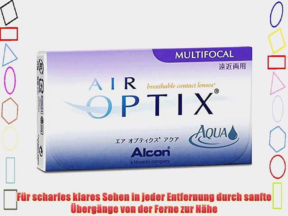 Air Optix Aqua Multifocal Monatslinsen weich 6 St?ck / BC 8.6 mm / DIA 14.2 / ADD HI /  175