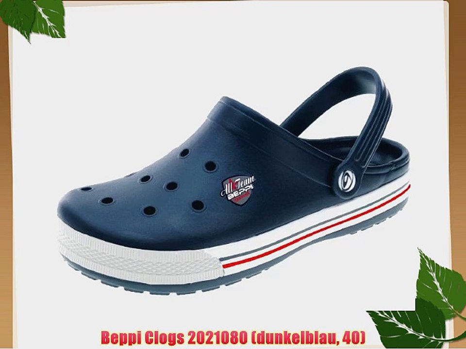 Beppi Clogs 2021080 (dunkelblau 40)